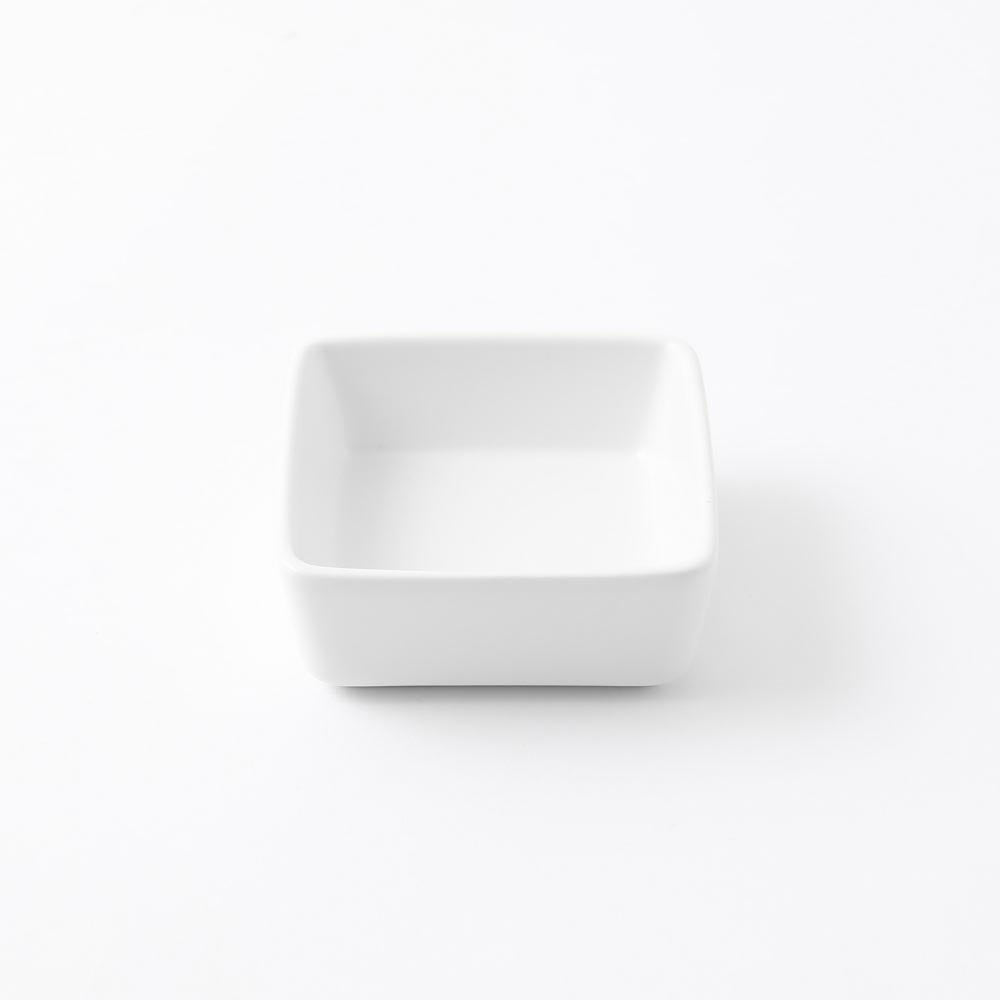 Dual Square Food Bowl