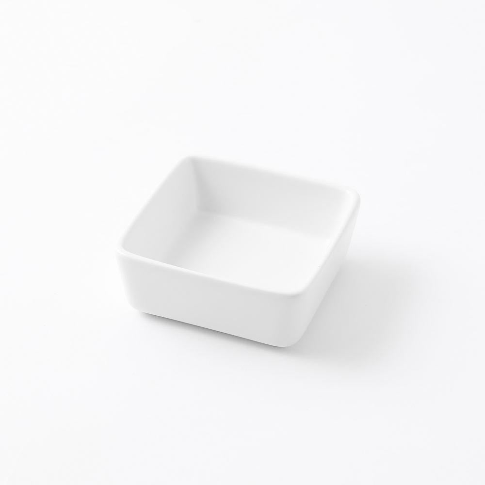 Dual Square Food Bowl