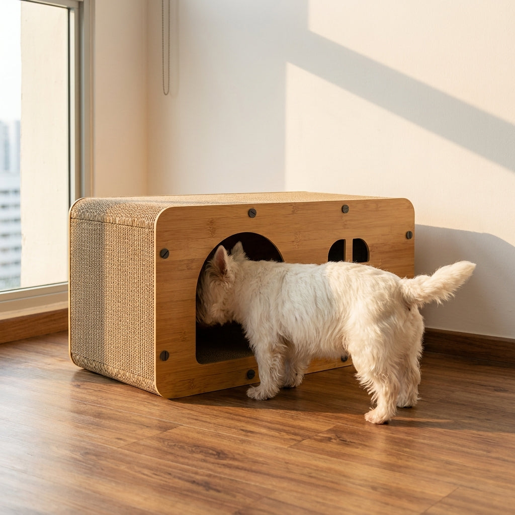 Wooden Arch Pet House