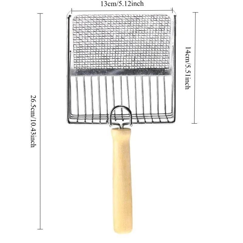 Stainless Steel Litter Scoop - lifestyle