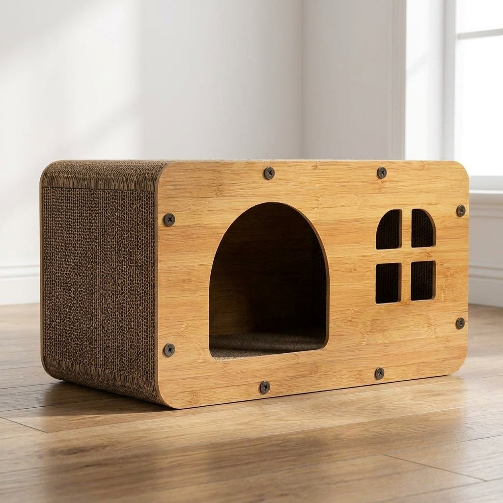 Wooden Arch Pet House