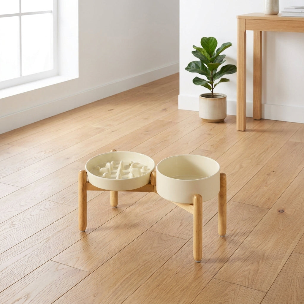 Ceramic Slow Feeder Bowl