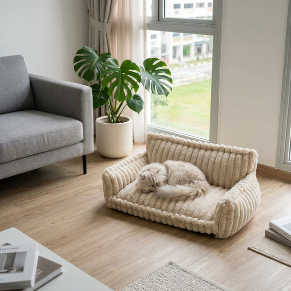 Corduroy Pet Sofa Bed